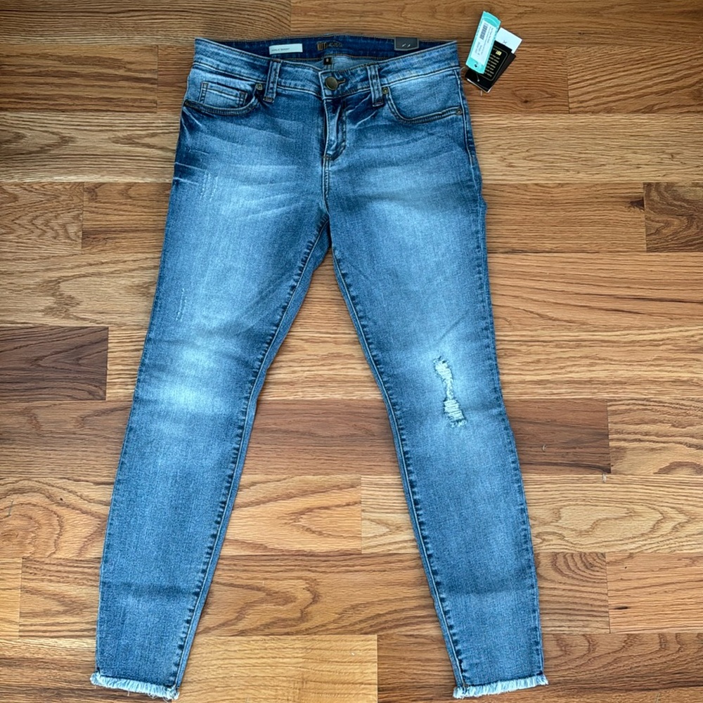 Kut from the Kloth ankle skinny jeans